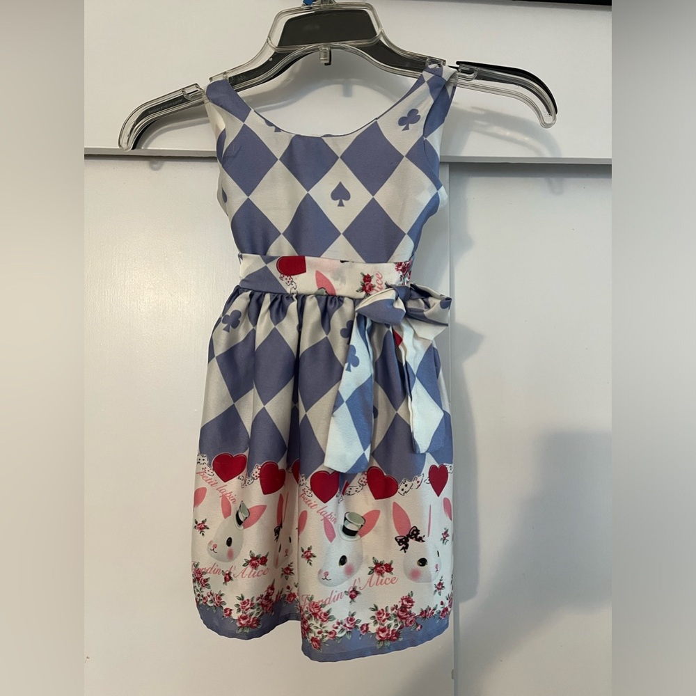 Vintage Alice In Wonderland, little girl dress